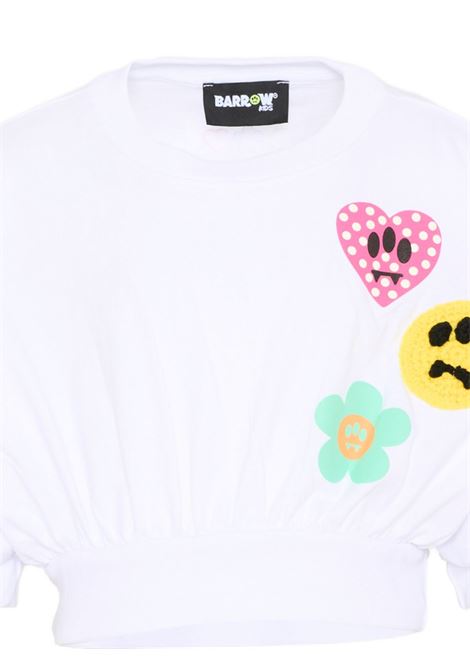 T-shirt con stampa BARROW KIDS | S6BKJGTH133002